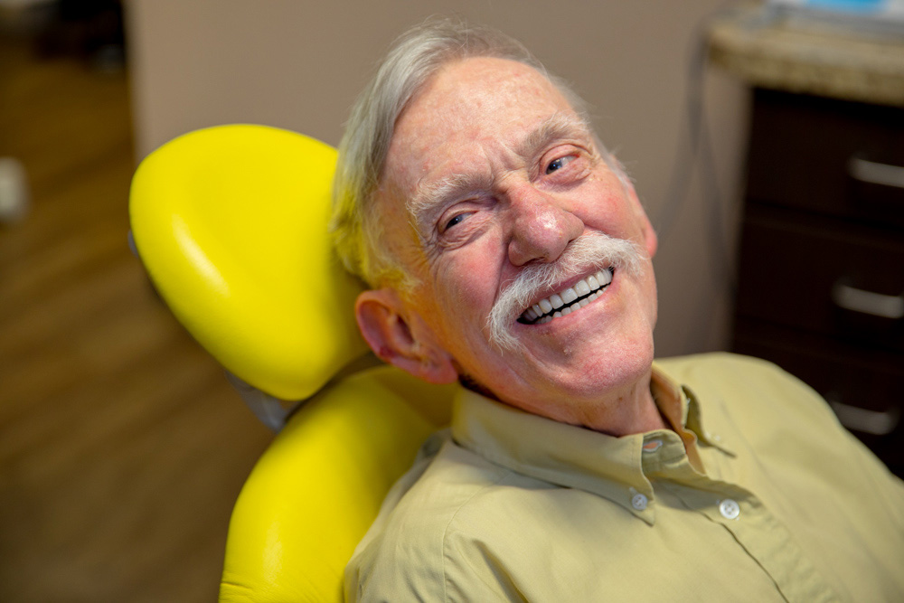implant supported denture patient Ocala, FL