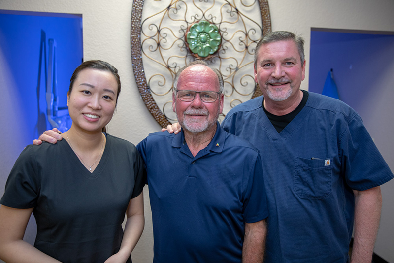 patient happy after receive pos-treatment directions from Dr. Brand Ocala, FL