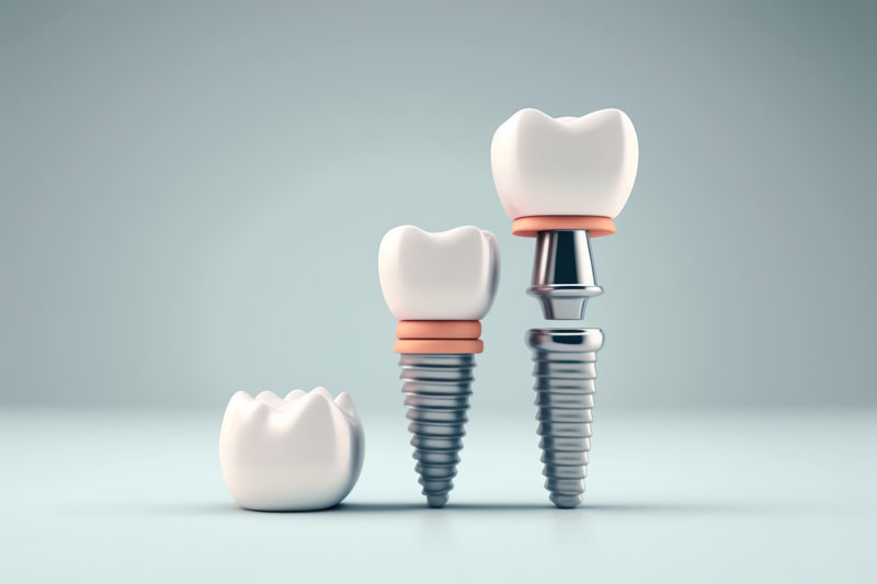 3d models of CeraRoot dental implants